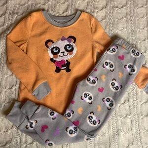 Panda Pajamas 3T Girl